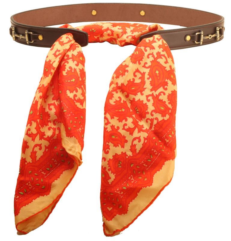 Tory Leather Snaffle Bit Belt 1.5