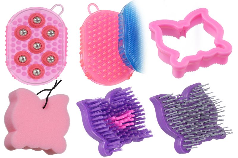Colored Butterflies Grooming Kit