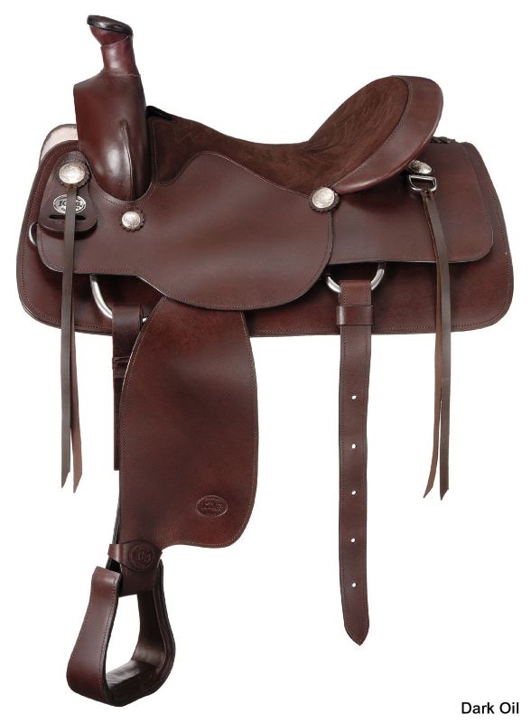 King Series Crossfire Ranch Saddle