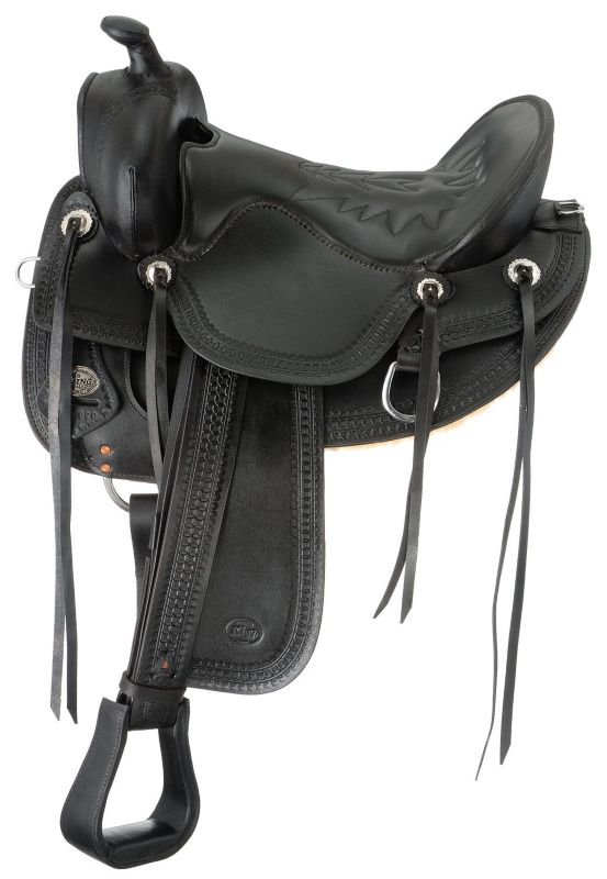 King Series Round Ranch Saddle