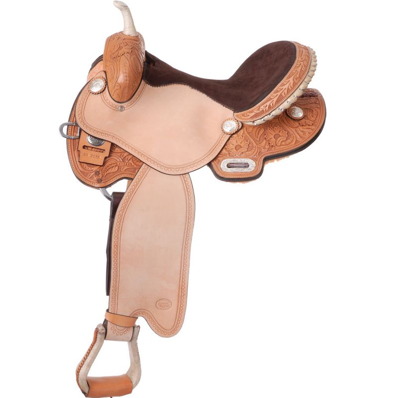 Silver Royal Adison Barrel Saddle