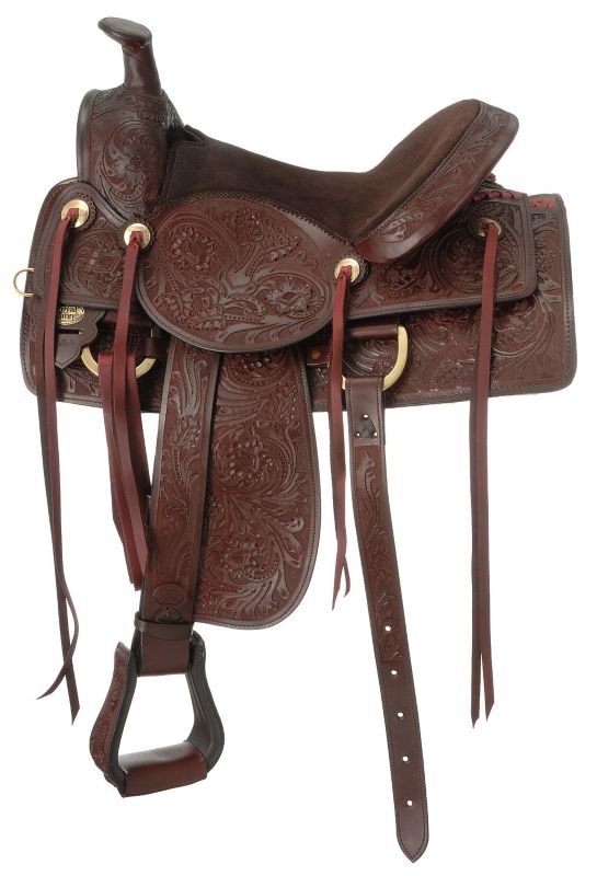 Silver Royal Clayton Trail Saddle