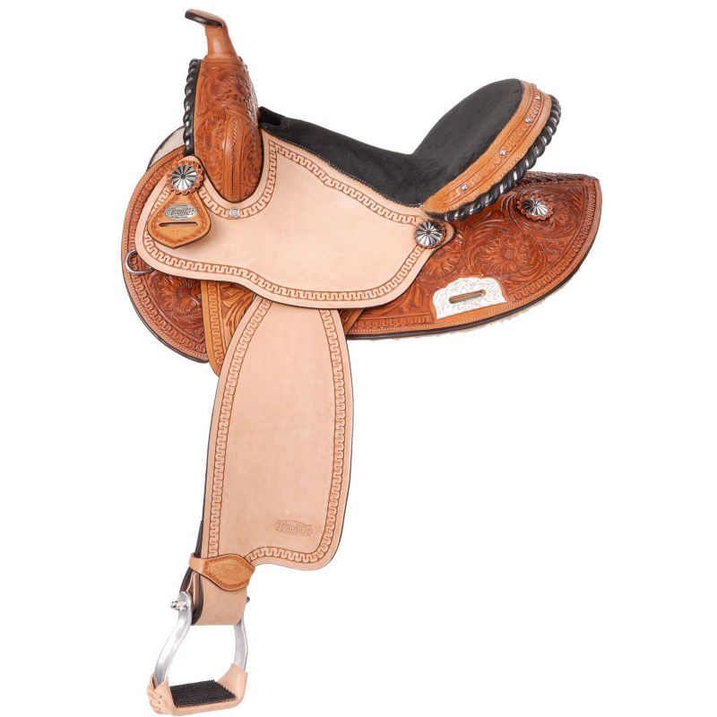 Silver Royal Harrison Barrel Saddle
