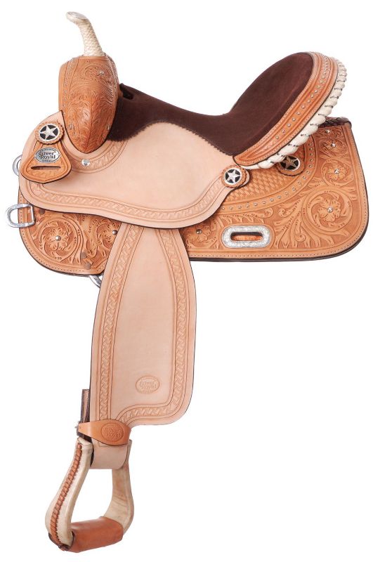 Silver Royal San Jan Barrel Saddle