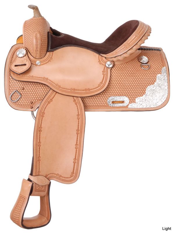Silver Royal Sonora Trail Saddle w/ Silver