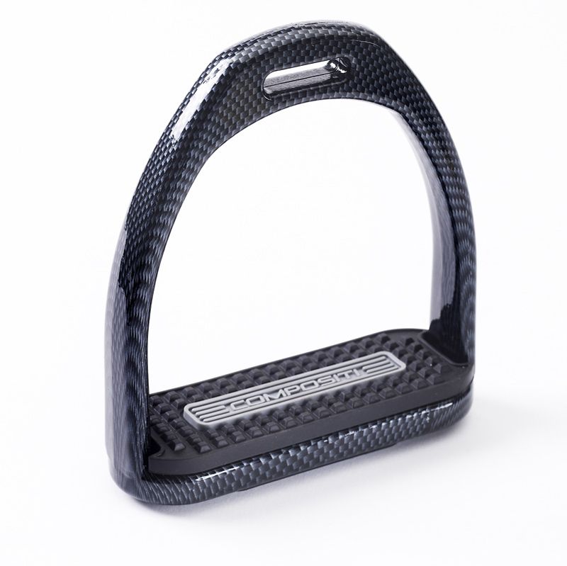 Compositi Professional Carbon Print Stirrup Irons