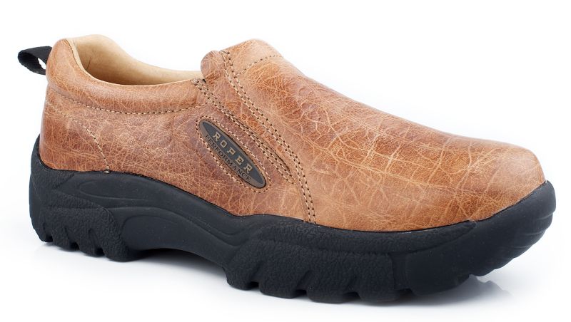 Roper Mens Comfort Italian Leather Slip On