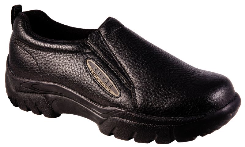 Roper Ladies Tumbled Leather Slip On Shoe