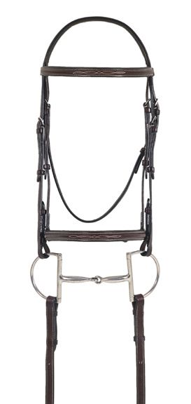 Ovation Fancy Stitch Wide Noseband Bridle