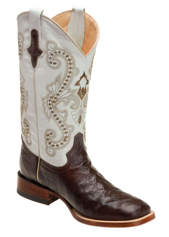 Ferrini Mens Print Anteater Chocolate Boots