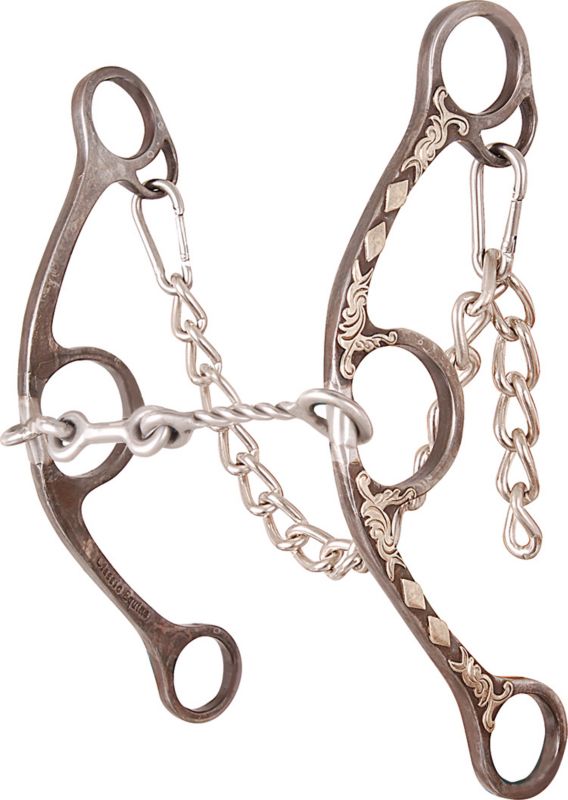 Sherry Cervi Diamond Small Twist Long Gag Bit