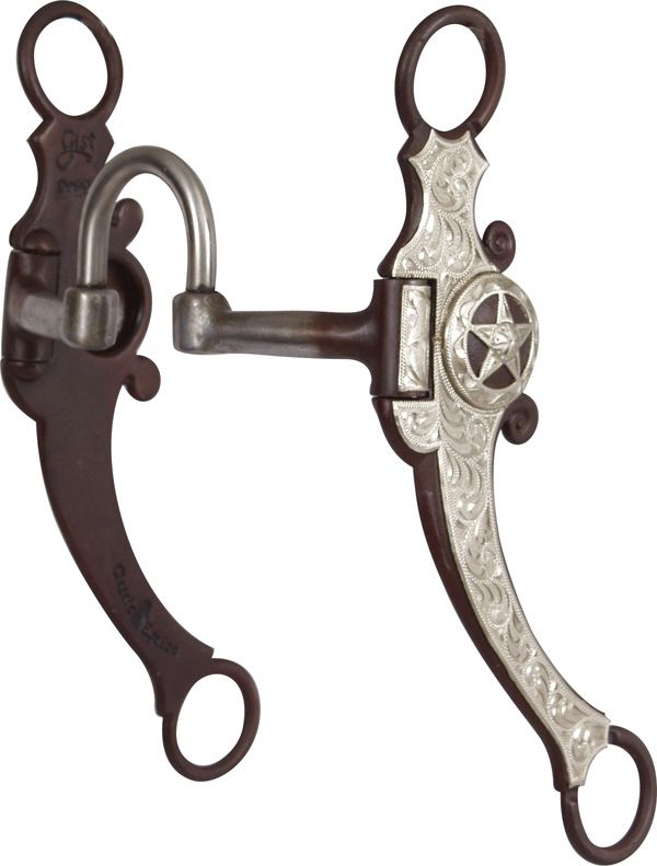 Classic Equine Correction Silver Star Shank Bit