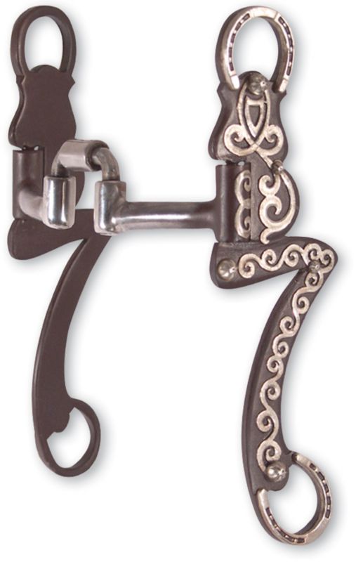 Classic Equine Low SQ Port Horseshoe Seven Bit