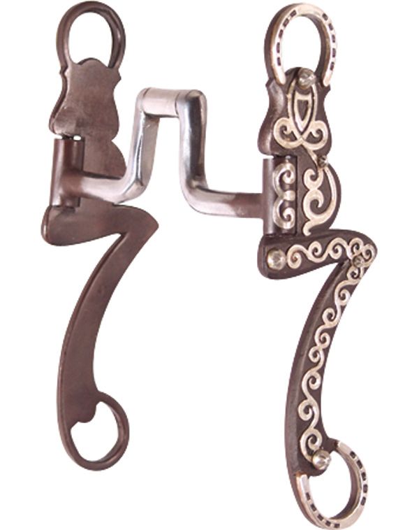 Classic Equine High SQ Port Horseshoe Seven Bit