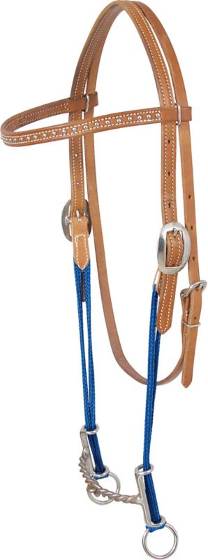 Loomis Twisted Browband Gag Headstall