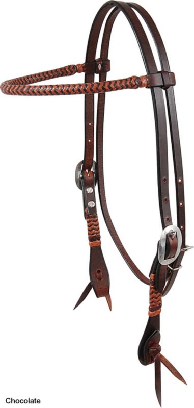 Martin Braided Rawhide Browband Headstall