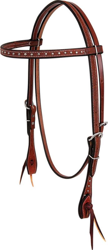 Martin Roughtout Antique Dot Browband Headstall