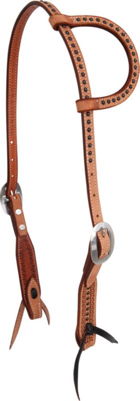 Martin San Carlos Black Dot Single Ear Headstall