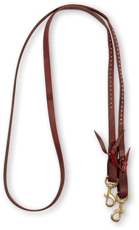 Martin Walt Woodard DBL Snap Dots Roping Rein