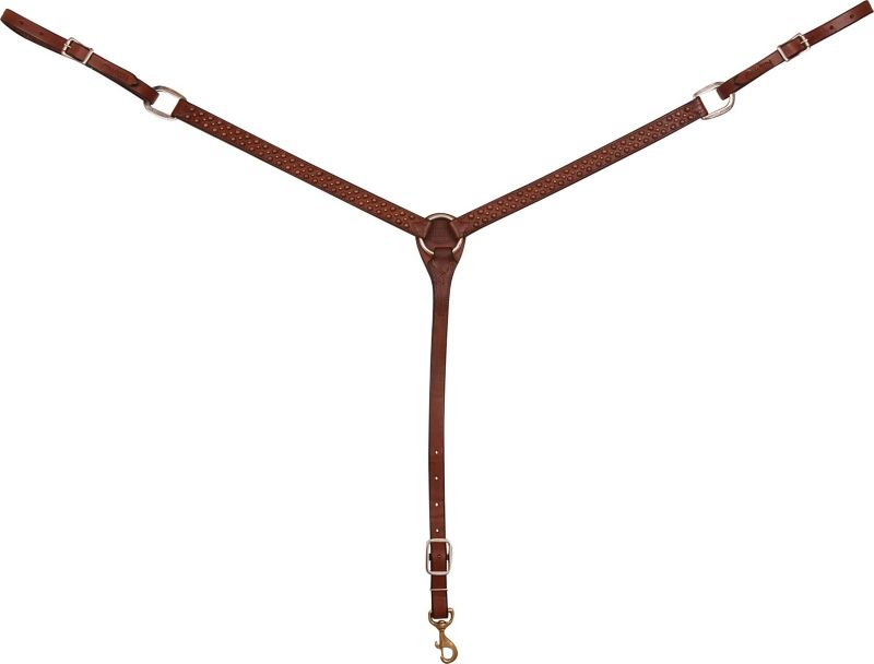 Martin Copper Dots Breast Collar 1in