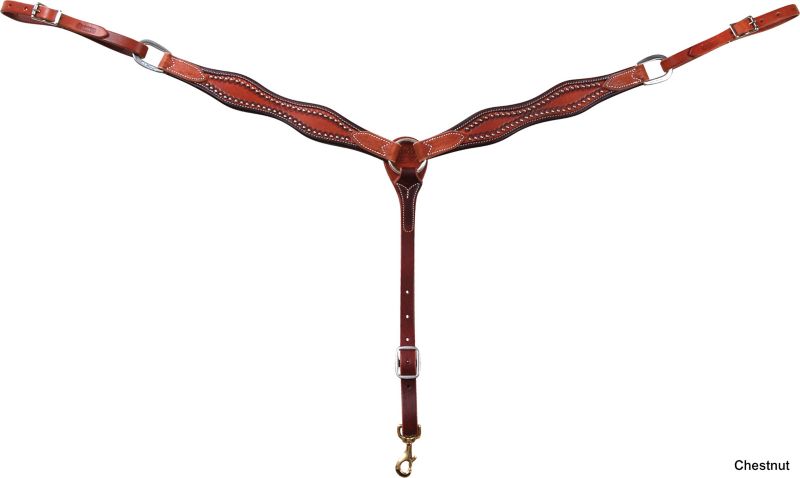 Martin Camo Scalloped Breast Collar 1 1/2in