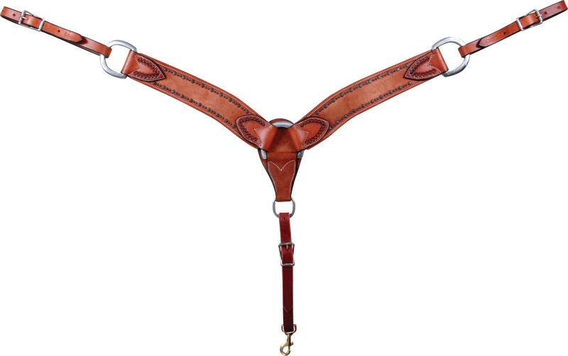 Martin Black Dots Breast Collar 2 3/4in