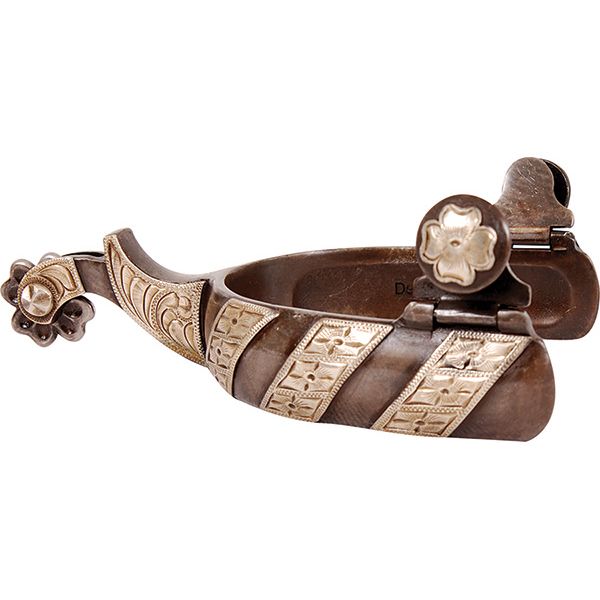 Classic Equine Clover Bar 10pt Spurs