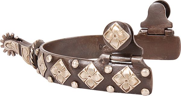 Classic Equine Diamond Dot 12pt Spurs