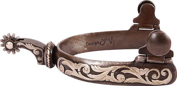 Classic Equine Scroll 12pt Spurs
