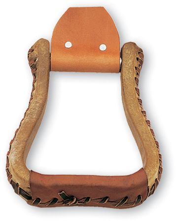 Martin Rawhide Metal Bell Strirrups
