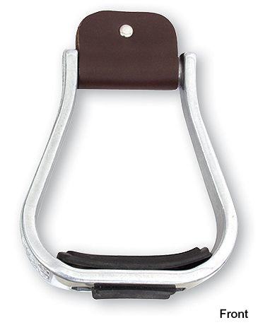 Martin Aluminum Engraved Rubber Tread Stirrup