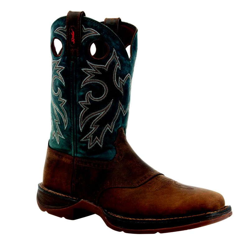 Durango Mens Rebel Navy Pull-On Boots