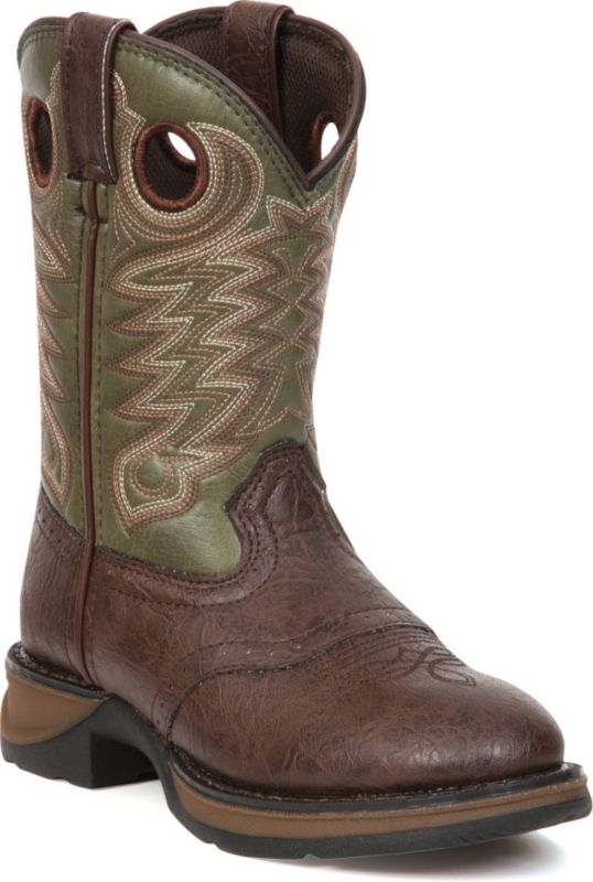 Durango Kids Round Toe Western Boots