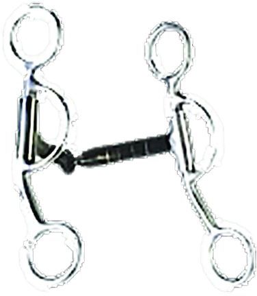 Westen SS Snaffle Short Double Rein Bit