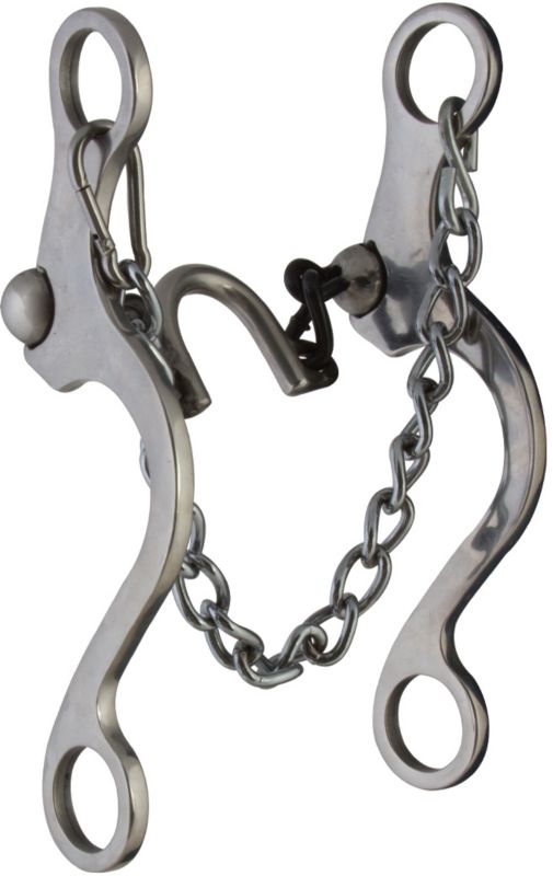 Westen SS Ported Chain Cavalry Cheek Bit