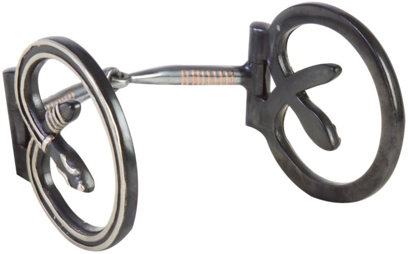 Westen BS Diamond Snaffle O-Ring Bit