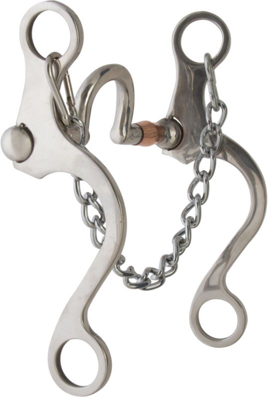Western SS Spoon Cavalry Cheek Bit