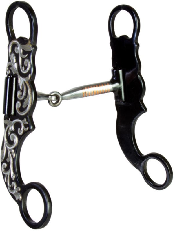 Westen BS Floral Snaffle Short Shank Bit