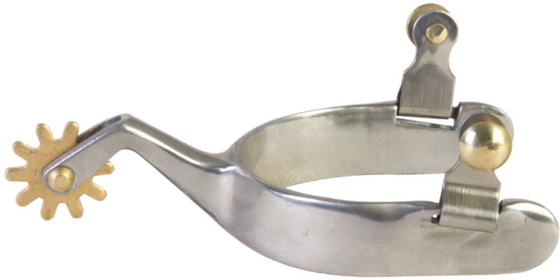 Western SS 10pt Mens Cutting Spurs