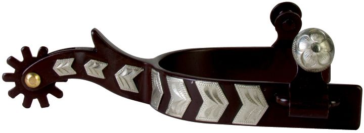 Western AT Silver Arrow 10pt Mens Spurs