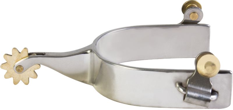 Western SS Cowboy 10pt Mens Spurs