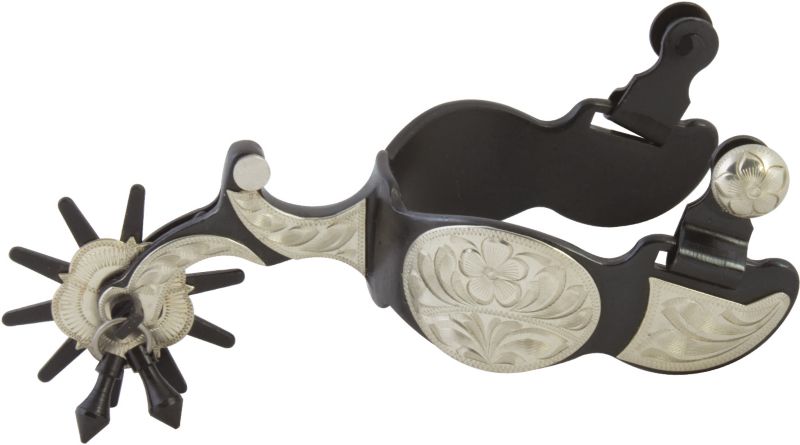 Western BS Wyoming 10pt Mens Jingle Bob Spurs