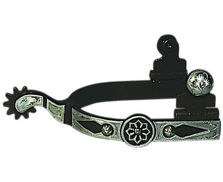 Western AT North Wind 10pt Mens Roping Spurs