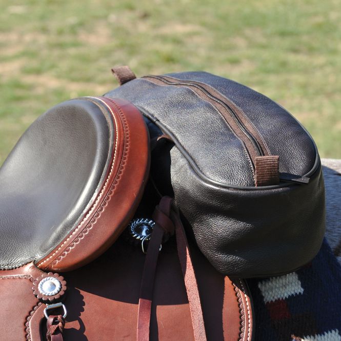 Cashel Leather Shaped Cantle Bag