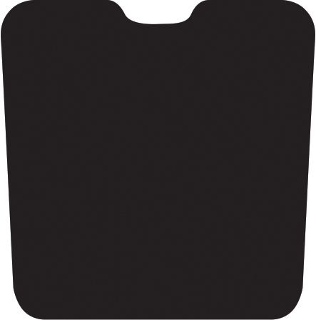Cashel Western Square Cushion Pad 1/2in