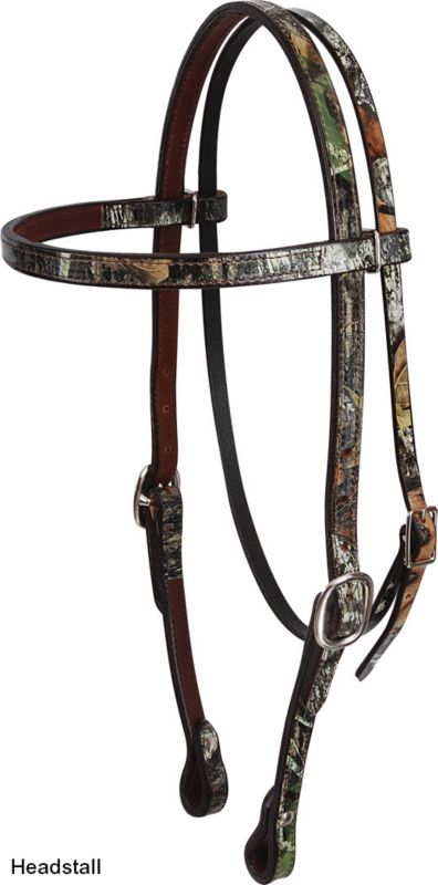 Cashel Camo Headstall w/Reins
