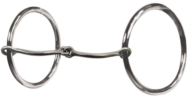 Brittany Pozzi Smooth Snaffle O-Ring Bit