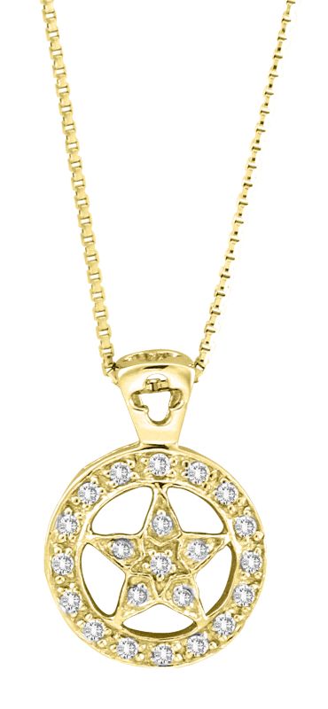 Kelly Herd 14K Gold Star Pendant
