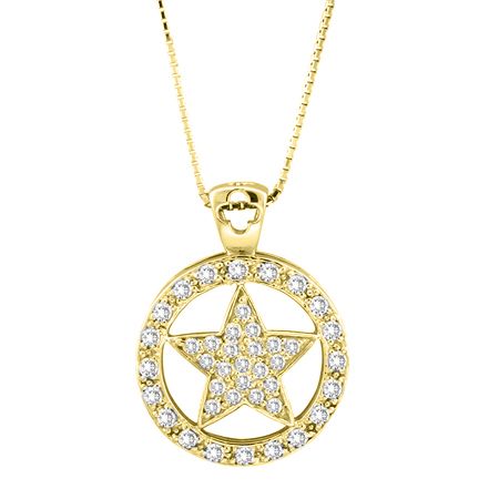 Kelly Herd 14K Gold Dazzling Star Pendant