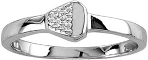 Kelly Herd 14K White Gold Nail Ring